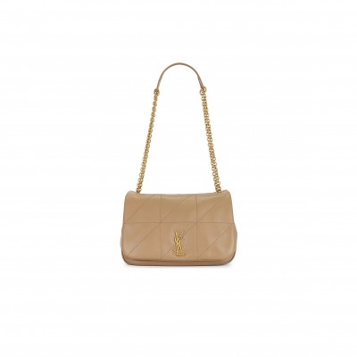 YSL JAMIE 4.3 SMALL LEATHER SHOULDER BAG 763475AAB322872 (25*16*9cm)